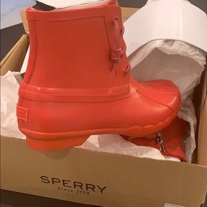 Sperry duck boots/rain boots